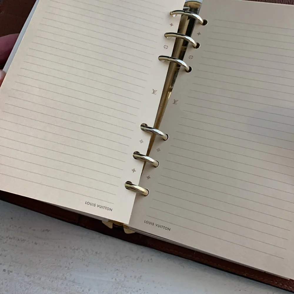 Louis Vuitton agenda